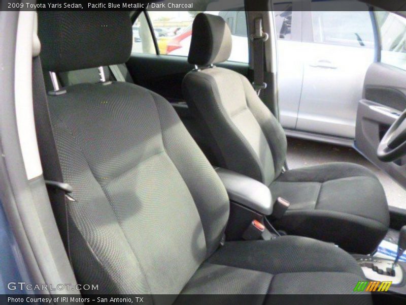 Pacific Blue Metallic / Dark Charcoal 2009 Toyota Yaris Sedan