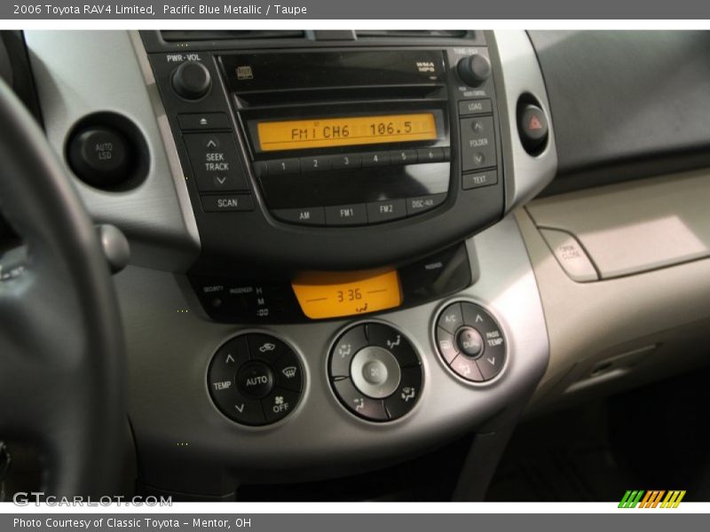 Pacific Blue Metallic / Taupe 2006 Toyota RAV4 Limited