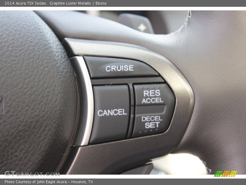 Graphite Luster Metallic / Ebony 2014 Acura TSX Sedan