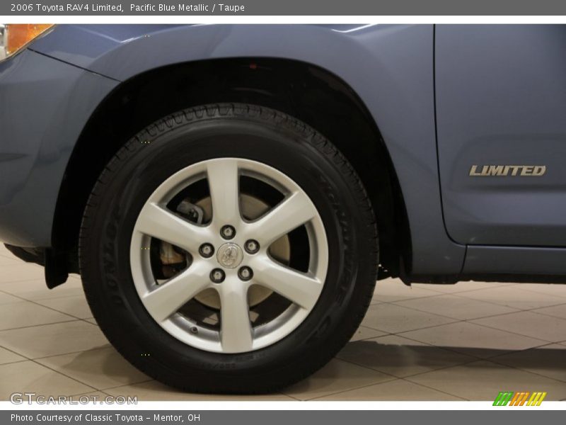 Pacific Blue Metallic / Taupe 2006 Toyota RAV4 Limited