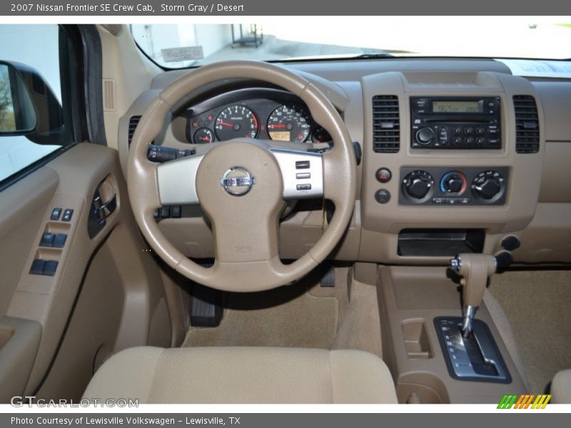 Storm Gray / Desert 2007 Nissan Frontier SE Crew Cab