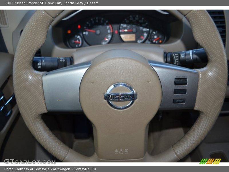 Storm Gray / Desert 2007 Nissan Frontier SE Crew Cab