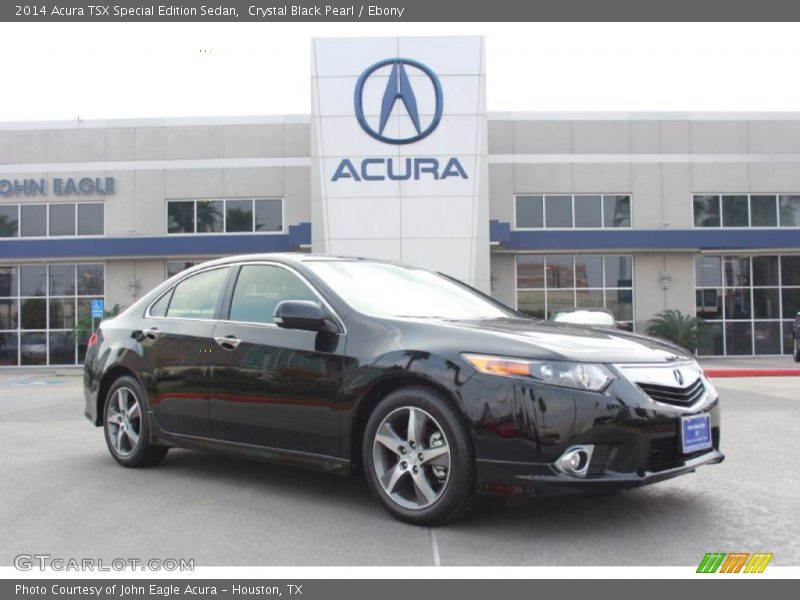 Crystal Black Pearl / Ebony 2014 Acura TSX Special Edition Sedan