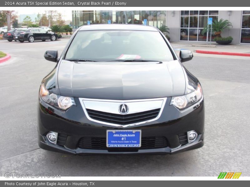 Crystal Black Pearl / Ebony 2014 Acura TSX Special Edition Sedan