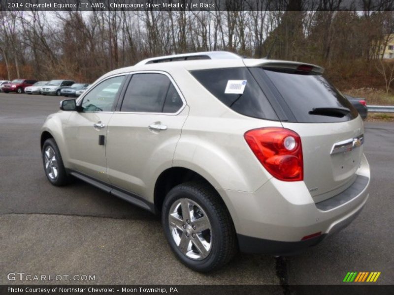  2014 Equinox LTZ AWD Champagne Silver Metallic