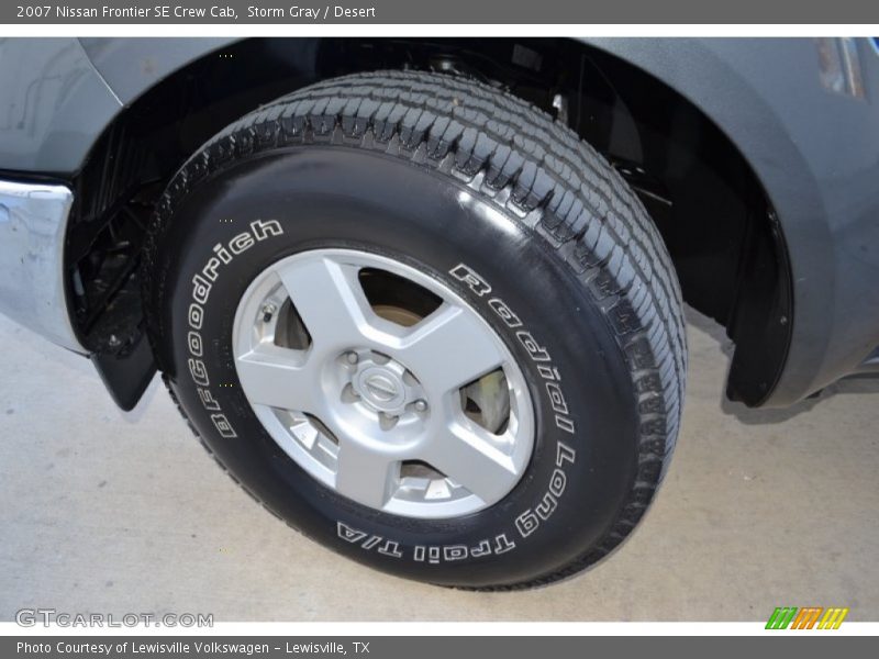 Storm Gray / Desert 2007 Nissan Frontier SE Crew Cab
