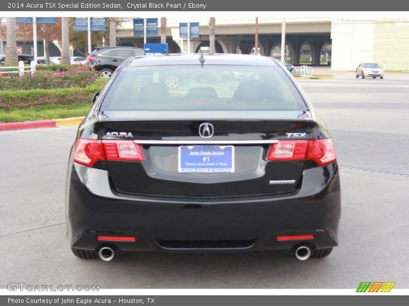 Crystal Black Pearl / Ebony 2014 Acura TSX Special Edition Sedan