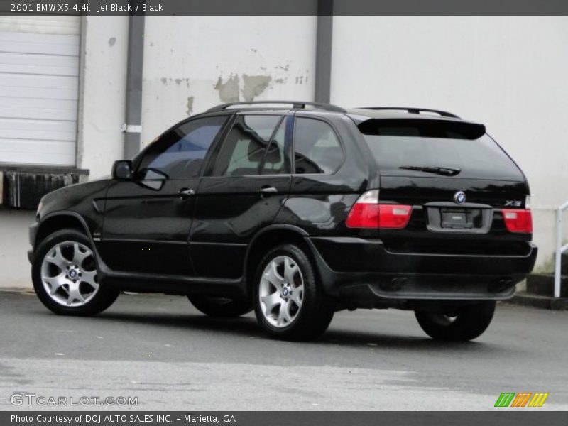 Jet Black / Black 2001 BMW X5 4.4i