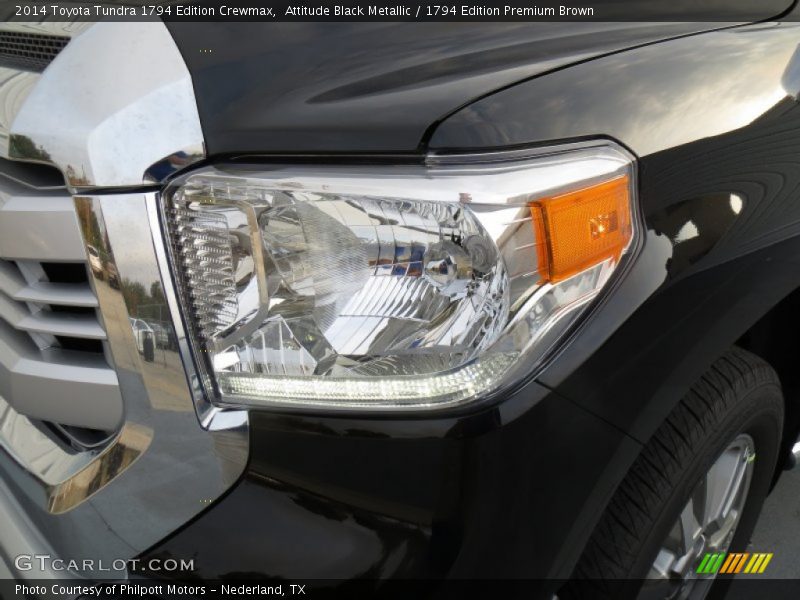 Attitude Black Metallic / 1794 Edition Premium Brown 2014 Toyota Tundra 1794 Edition Crewmax