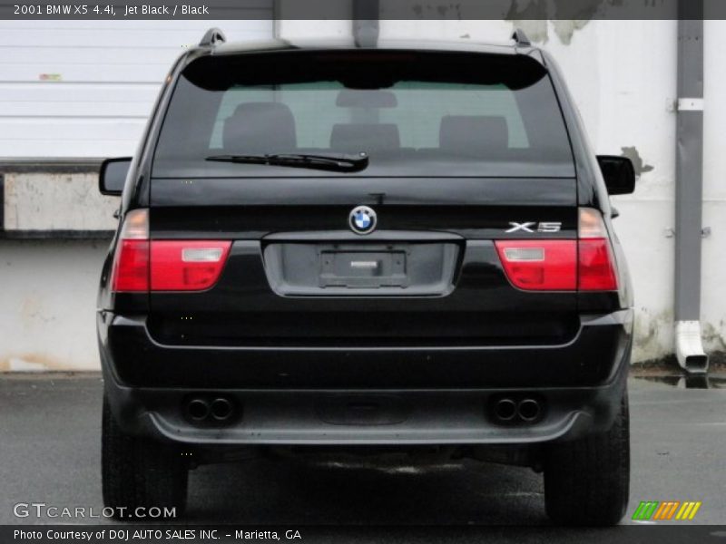 Jet Black / Black 2001 BMW X5 4.4i
