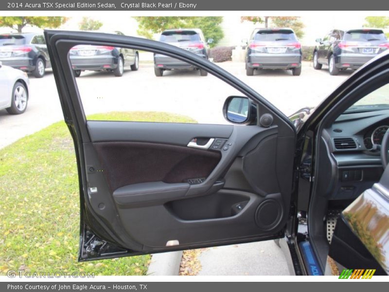 Crystal Black Pearl / Ebony 2014 Acura TSX Special Edition Sedan
