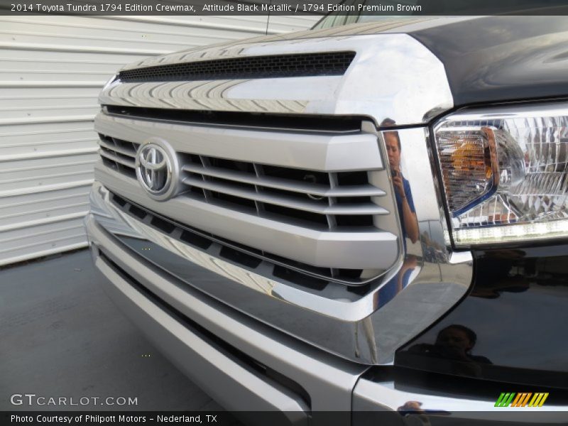 Attitude Black Metallic / 1794 Edition Premium Brown 2014 Toyota Tundra 1794 Edition Crewmax