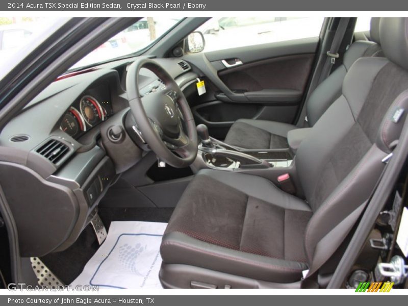 Crystal Black Pearl / Ebony 2014 Acura TSX Special Edition Sedan