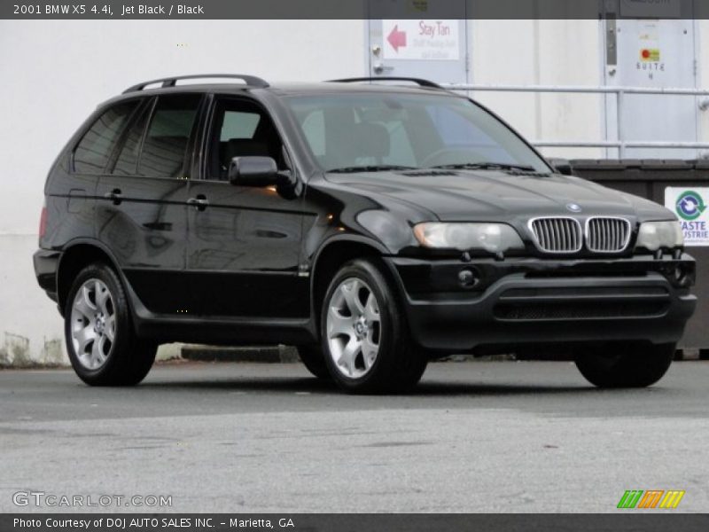 Jet Black / Black 2001 BMW X5 4.4i