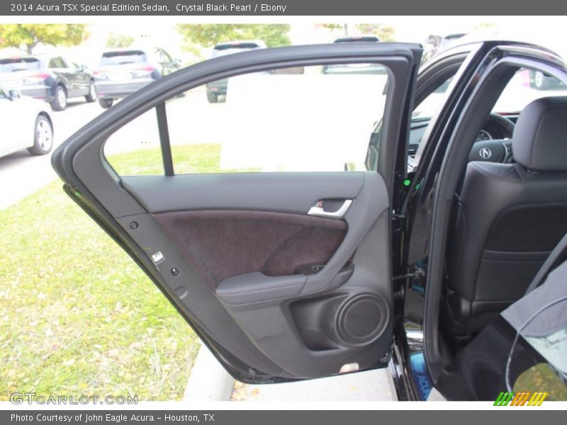 Crystal Black Pearl / Ebony 2014 Acura TSX Special Edition Sedan