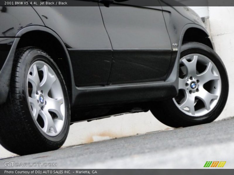 Jet Black / Black 2001 BMW X5 4.4i