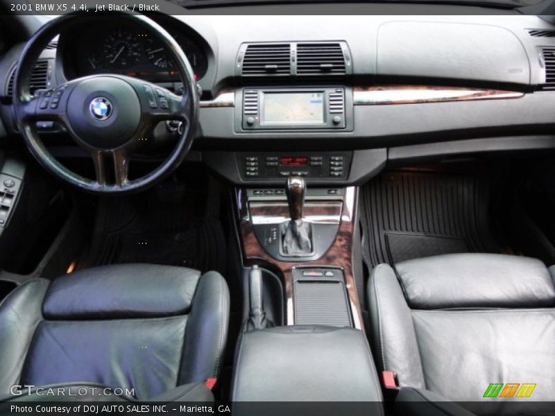Jet Black / Black 2001 BMW X5 4.4i