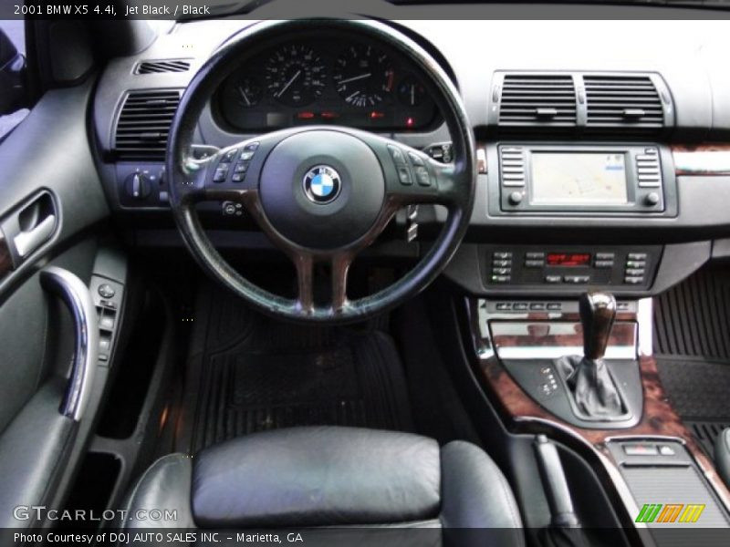 Jet Black / Black 2001 BMW X5 4.4i
