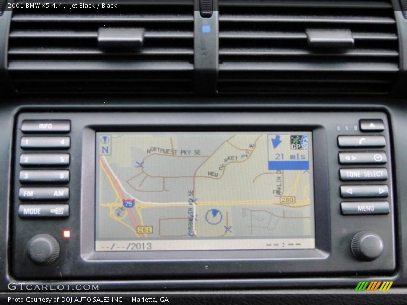 Jet Black / Black 2001 BMW X5 4.4i