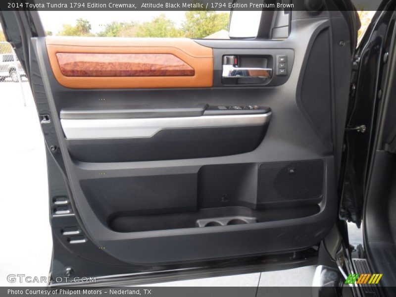 Door Panel of 2014 Tundra 1794 Edition Crewmax