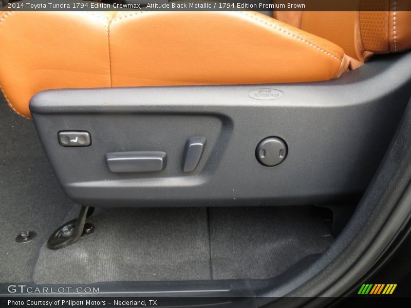 Attitude Black Metallic / 1794 Edition Premium Brown 2014 Toyota Tundra 1794 Edition Crewmax