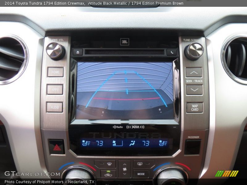 Attitude Black Metallic / 1794 Edition Premium Brown 2014 Toyota Tundra 1794 Edition Crewmax