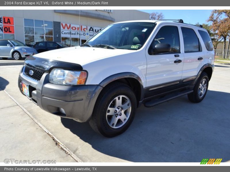 Oxford White / Medium/Dark Flint 2004 Ford Escape XLT V6