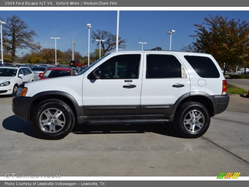 Oxford White / Medium/Dark Flint 2004 Ford Escape XLT V6