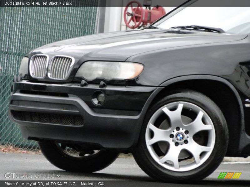 Jet Black / Black 2001 BMW X5 4.4i
