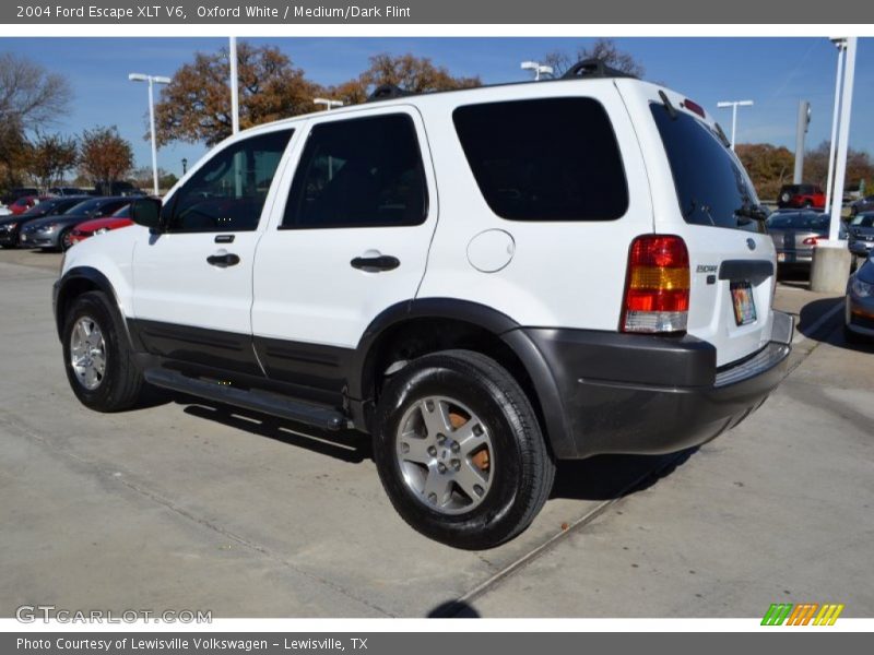 Oxford White / Medium/Dark Flint 2004 Ford Escape XLT V6