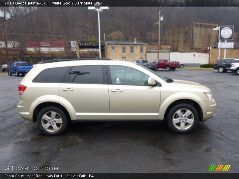 White Gold / Dark Slate Gray 2010 Dodge Journey SXT