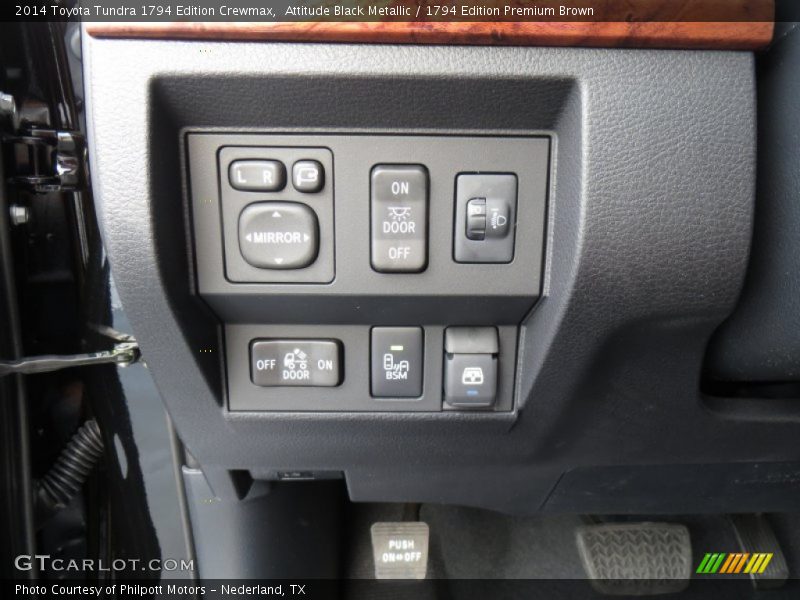 Attitude Black Metallic / 1794 Edition Premium Brown 2014 Toyota Tundra 1794 Edition Crewmax