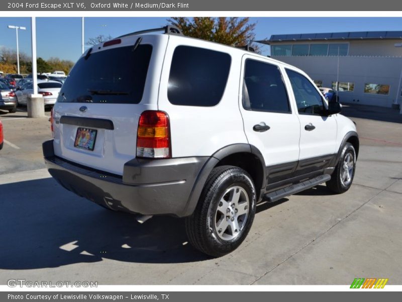 Oxford White / Medium/Dark Flint 2004 Ford Escape XLT V6