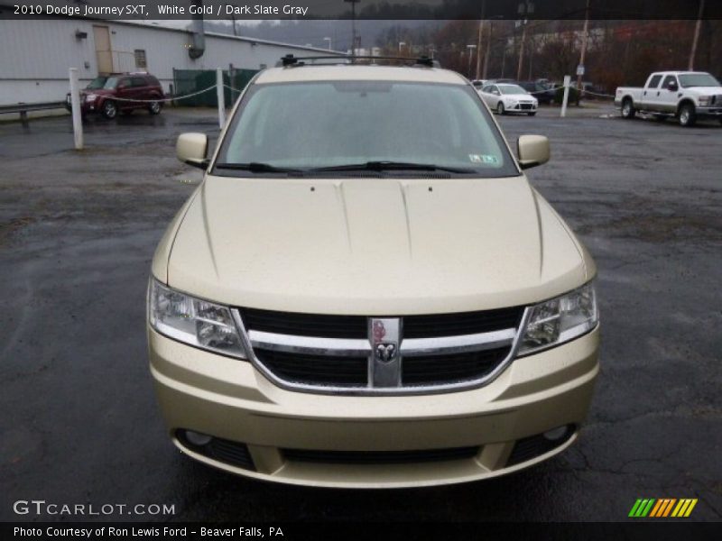 White Gold / Dark Slate Gray 2010 Dodge Journey SXT