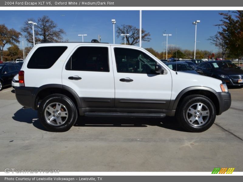 Oxford White / Medium/Dark Flint 2004 Ford Escape XLT V6