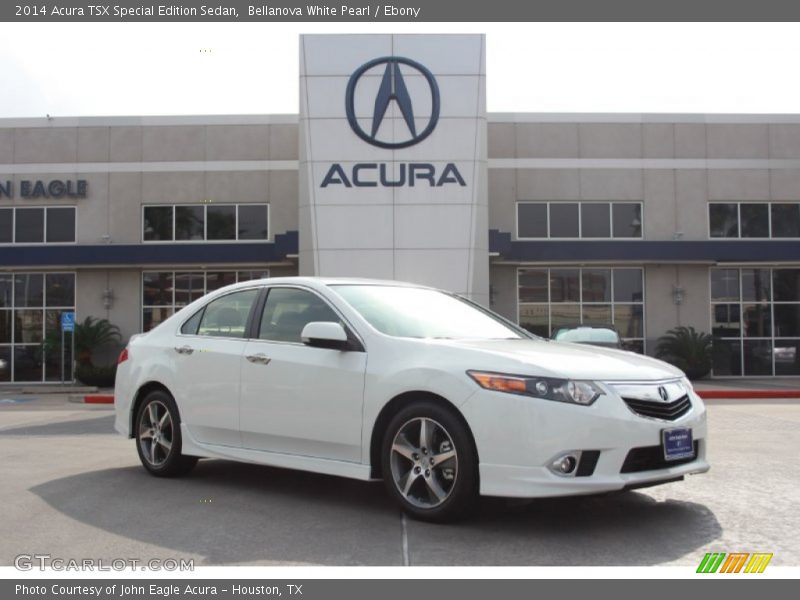 Bellanova White Pearl / Ebony 2014 Acura TSX Special Edition Sedan