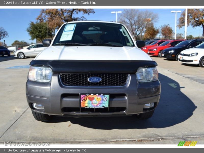 Oxford White / Medium/Dark Flint 2004 Ford Escape XLT V6