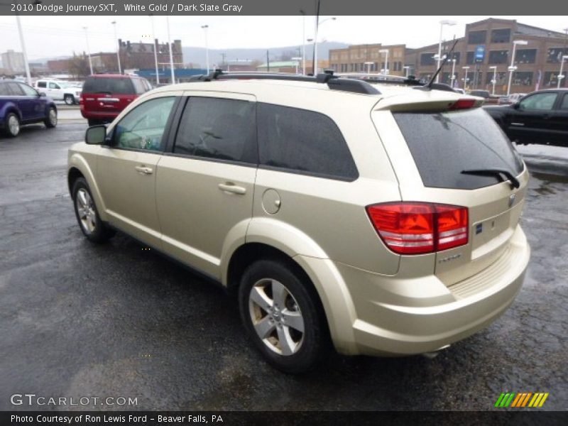 White Gold / Dark Slate Gray 2010 Dodge Journey SXT