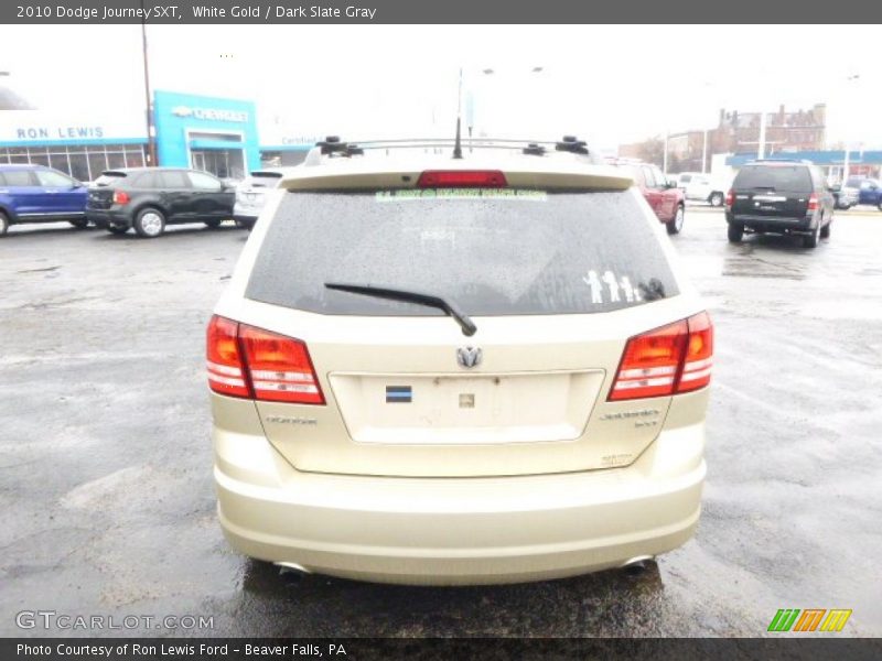 White Gold / Dark Slate Gray 2010 Dodge Journey SXT