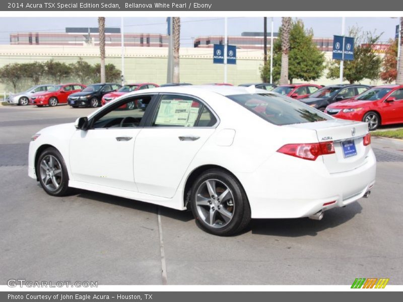 Bellanova White Pearl / Ebony 2014 Acura TSX Special Edition Sedan