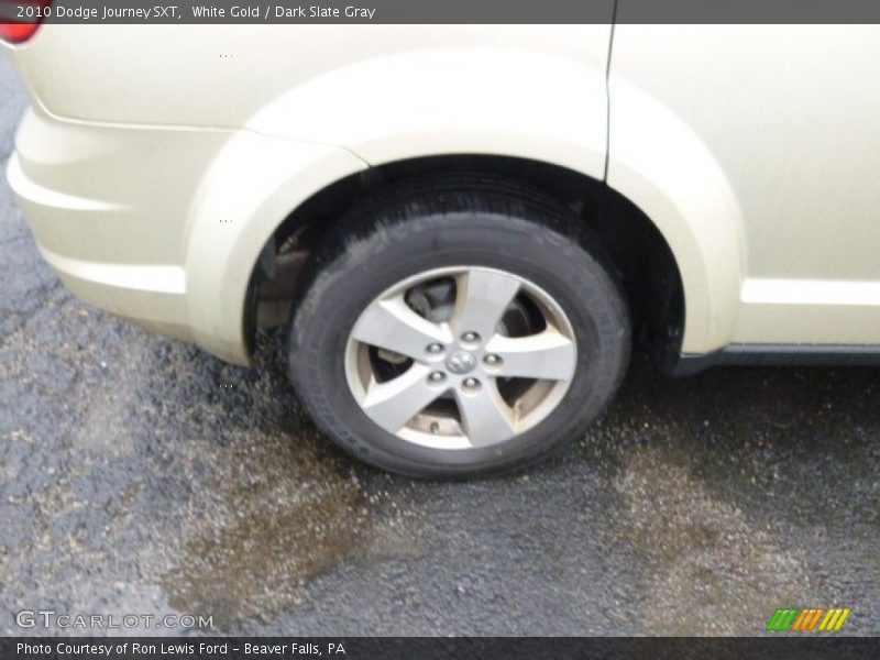 White Gold / Dark Slate Gray 2010 Dodge Journey SXT