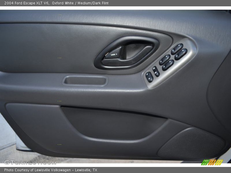 Oxford White / Medium/Dark Flint 2004 Ford Escape XLT V6