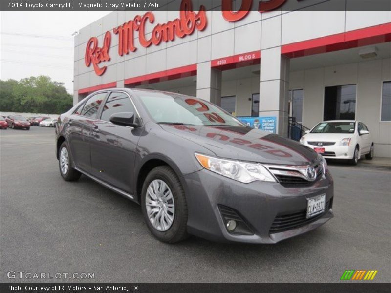 Magnetic Gray Metallic / Ash 2014 Toyota Camry LE