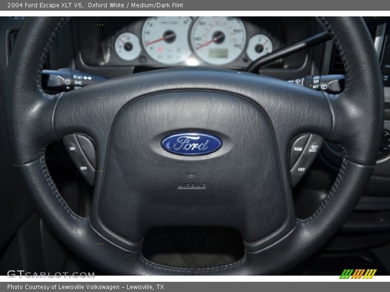 Oxford White / Medium/Dark Flint 2004 Ford Escape XLT V6