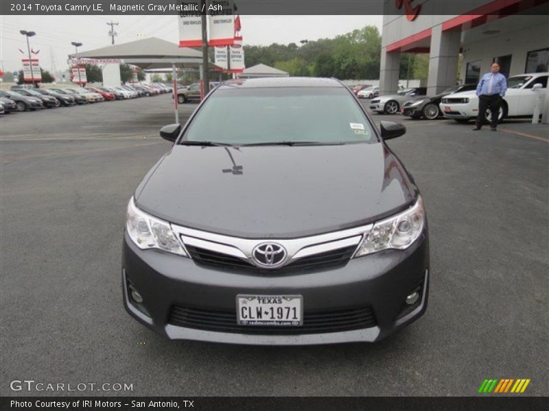 Magnetic Gray Metallic / Ash 2014 Toyota Camry LE