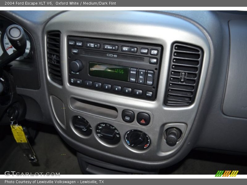 Oxford White / Medium/Dark Flint 2004 Ford Escape XLT V6