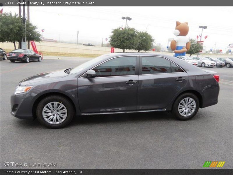 Magnetic Gray Metallic / Ash 2014 Toyota Camry LE