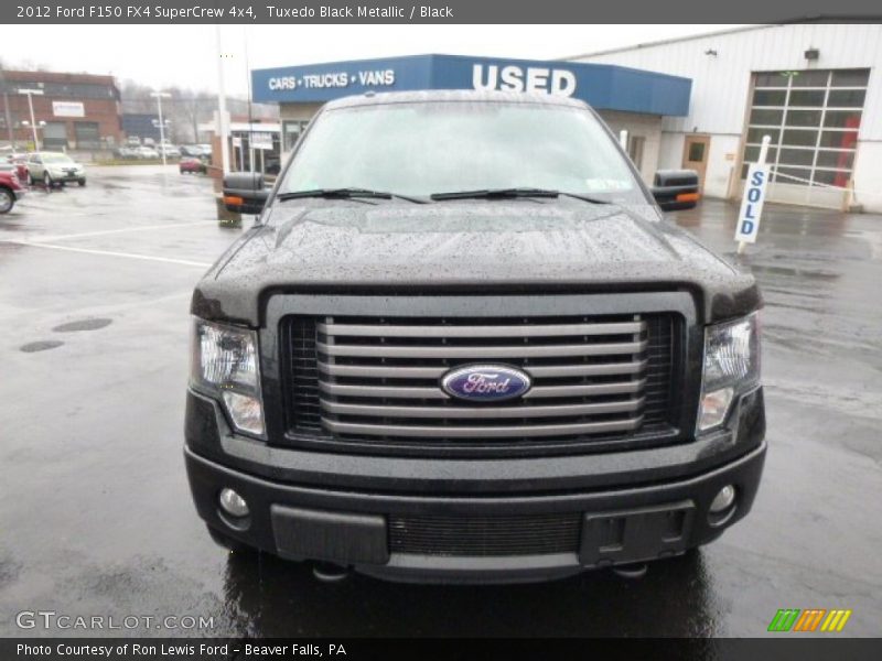 Tuxedo Black Metallic / Black 2012 Ford F150 FX4 SuperCrew 4x4