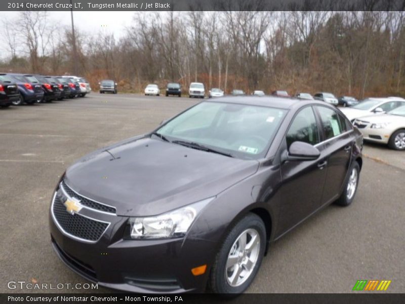 Tungsten Metallic / Jet Black 2014 Chevrolet Cruze LT