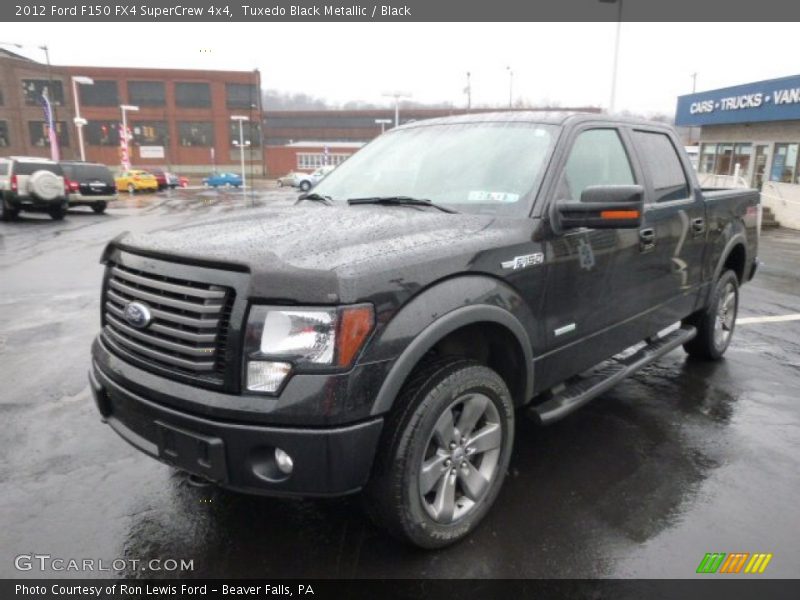 Tuxedo Black Metallic / Black 2012 Ford F150 FX4 SuperCrew 4x4